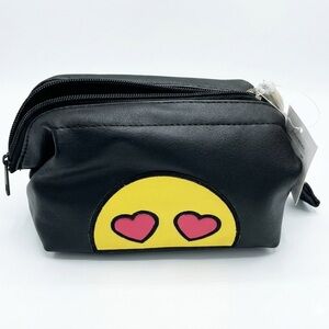 NWT Olivia Miller Heart toiletry/ make up bag